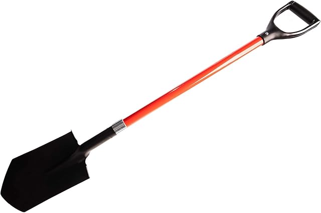 KOTARBAU KOTARBAU® Gärtnerspaten 115cm mit Fiberglass Stiel aus Glasfaser für Gartenarbeiten Umpflanzen — Spaten