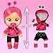 BEBÉS LLORONES Dressy Lady la Mariquita | Muñeca interactiva Que llora de...