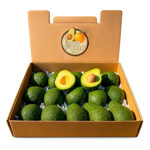 Frutas Furia – Aguacates Frescos Hass (3kg) Aguacate Grande Nacional, Cosecha Propia en Valencia | Directo del Agricultor, Ideal para Guacamole, Tostadas y Ensaladas