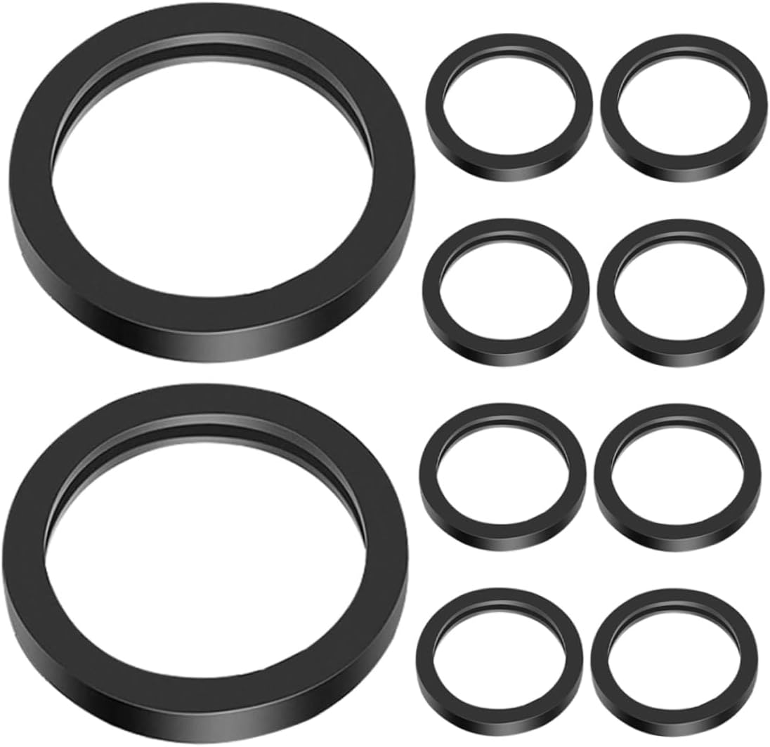 10Pcs Gasket Sealing Rings for Cars and Trucks Durable Rubber Gasoline Can Seal Rings Leak O Shape Gaskets for