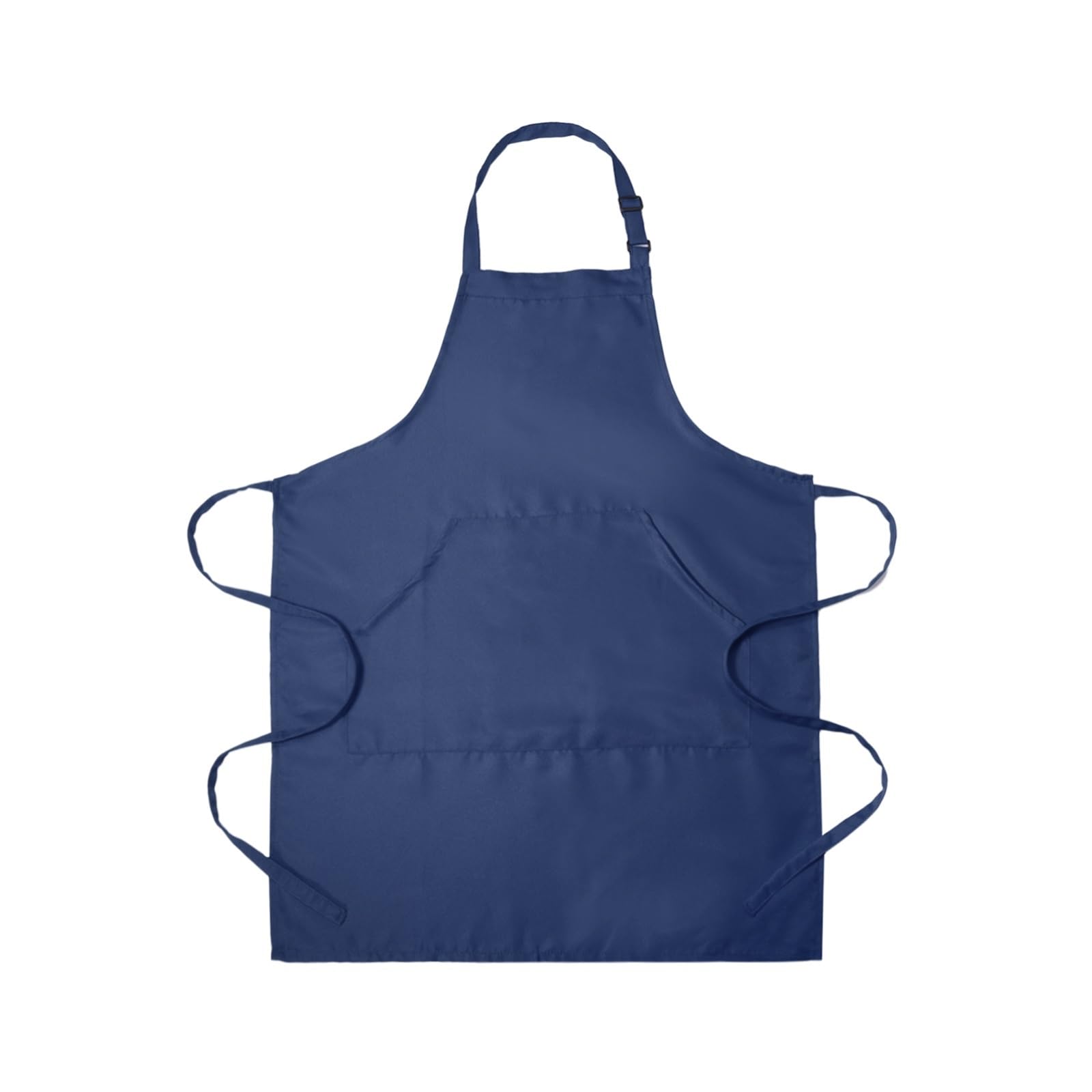 Grembiule con pettorina regolabile 82x68 cm, grembiule da cuoco impermeabile cravatta lunga 2 tasche for uomo e donna