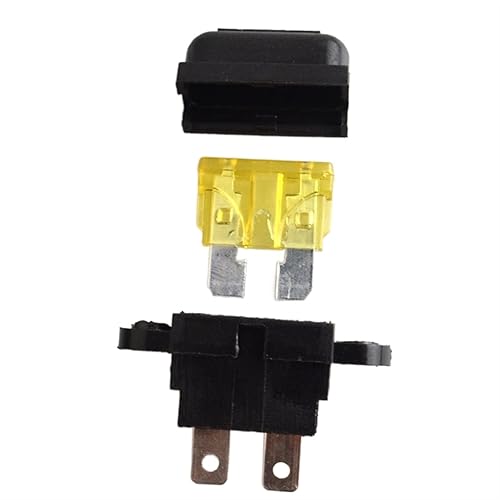 Miniatura 4 de 5 juegos de portafusibles medio estándar impermeable + fusible de hoja ATC ATO 3A 5A 10A 15A 20A 25A 30A 35A 40A (tamaño 45A)