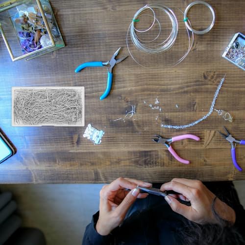 image for Zucosue 1000 PCS Fine Satin Pin, 1 Inch Dressmaker Pin, Fine Straight 