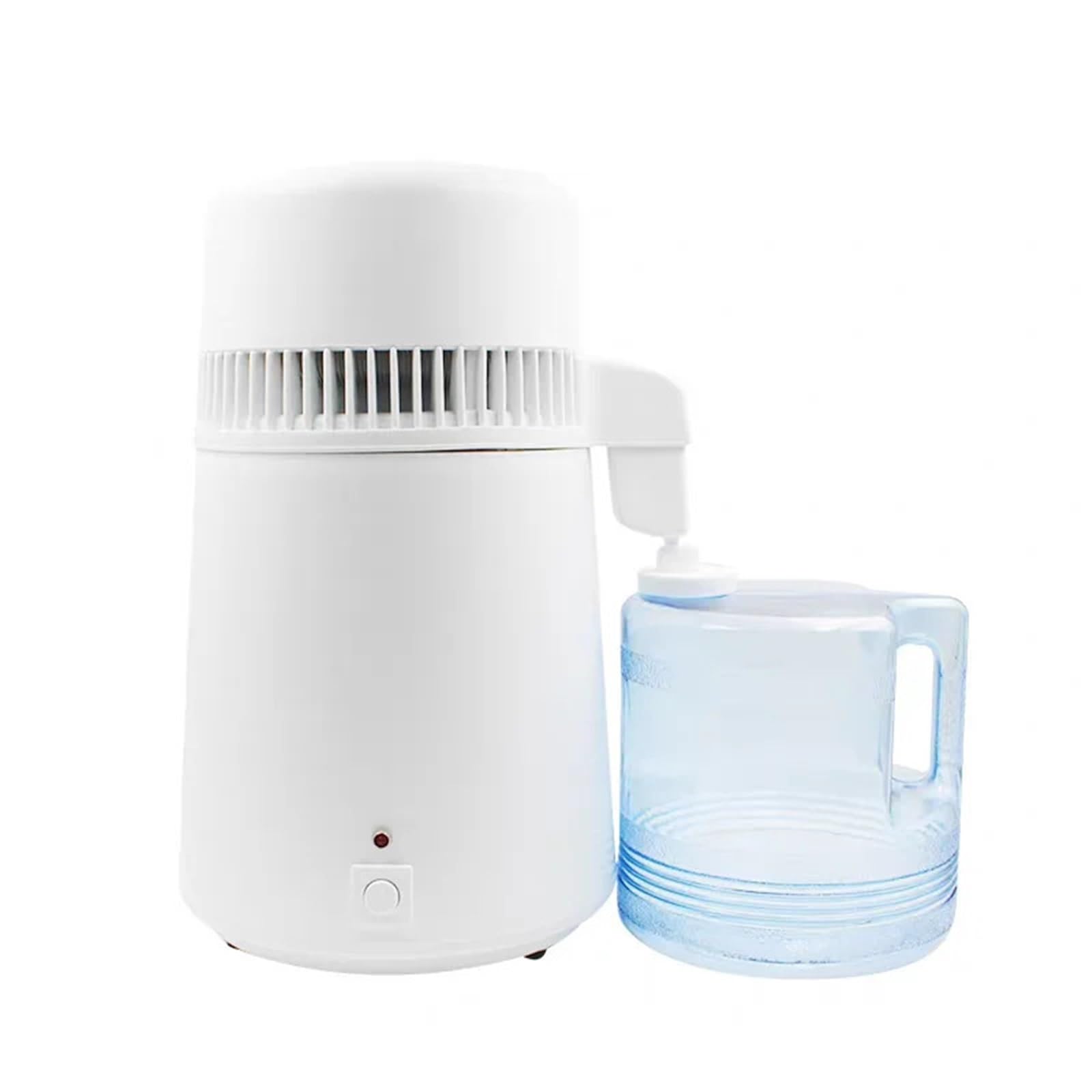 máquina destiladora de agua, 4L Destilador De Agua Tratamiento Purificador Filtro Pantalla Táctil Ajuste Tiempo 304 Electrodoméstico Inoxidable