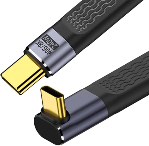 xiwai Cable de datos FPC plano delgado de 8 K de 240 W ti…