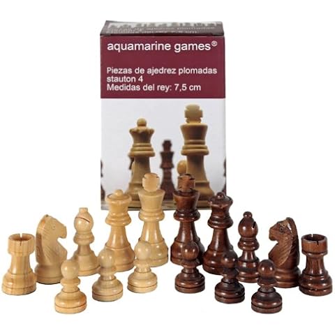 Aquamarine Games - Stauton 4, chess pieces (Compudid CP002) Cover