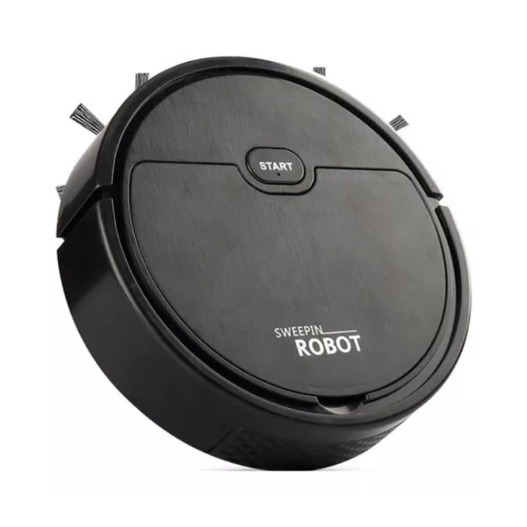 Aspirador de Pó Robô (Preto)