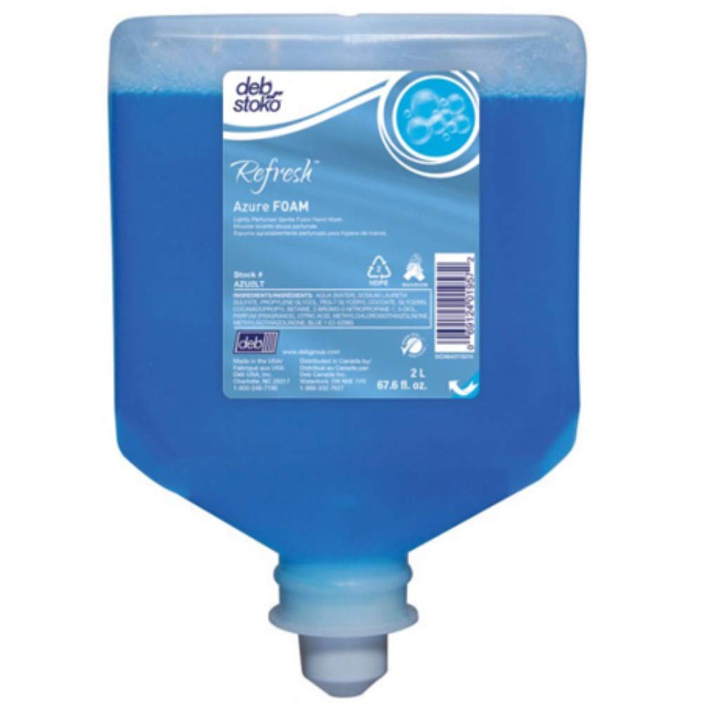 deb stoko Refresh Azure Foam Hand Wash - 2 L, 4/cs