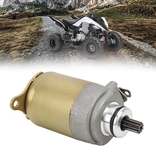 Motor de arranque de scooter, motor de arranque de 9 dentes resistente de metal estável de alta resi