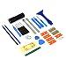 Produktbild AC-Reparatur-Werkzeug-Set mit UV-Taschenlampe und UV-Taschenlampe für iPhone, iPad, iPod, Samsung, HTC, Motorola, Handys, Tablets und Geräte, 28 Stück