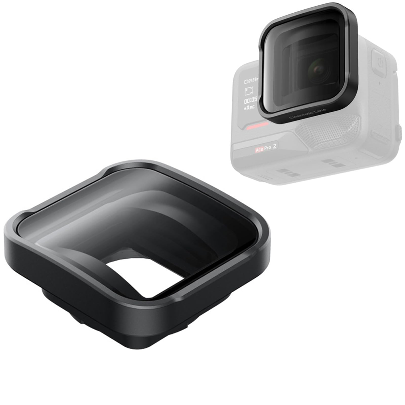 Amazon | OURHZTB ワイドスクリーンシネマティックレンズ Insta360 Ace 