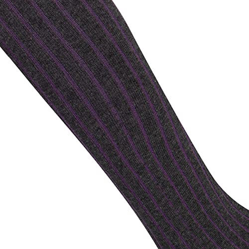 Image of Mysocks Unisex Extra Fine Combed Cotton Knee High Socks, Hand Linked Toe, Soft Latex Band