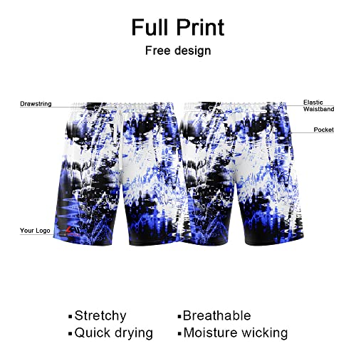 Custom Beach Shorts for Men's and Kid's All Over Print Elastic Stylish and Comfortable2