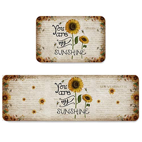 Molyhome Alfombras absorbentes de cocina y alfombras Cover