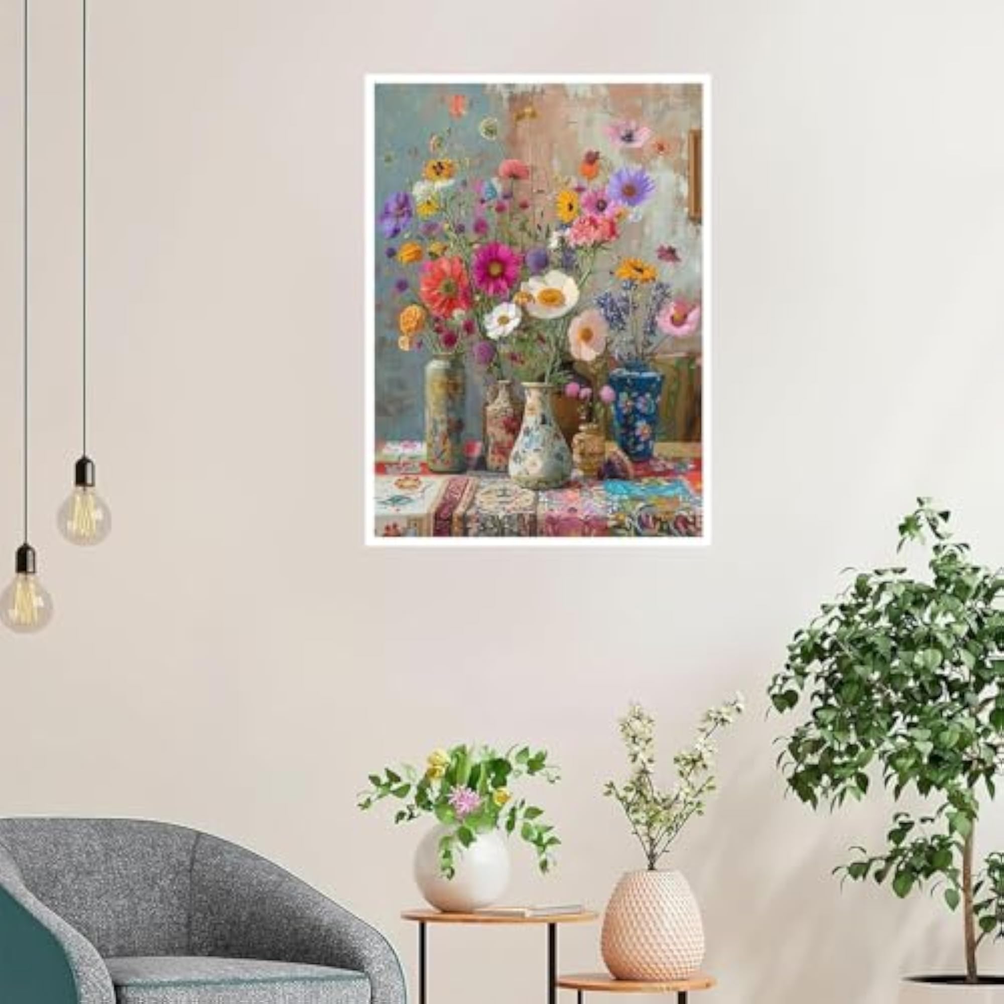 Flowers Diamond Art Kits for Home Decor