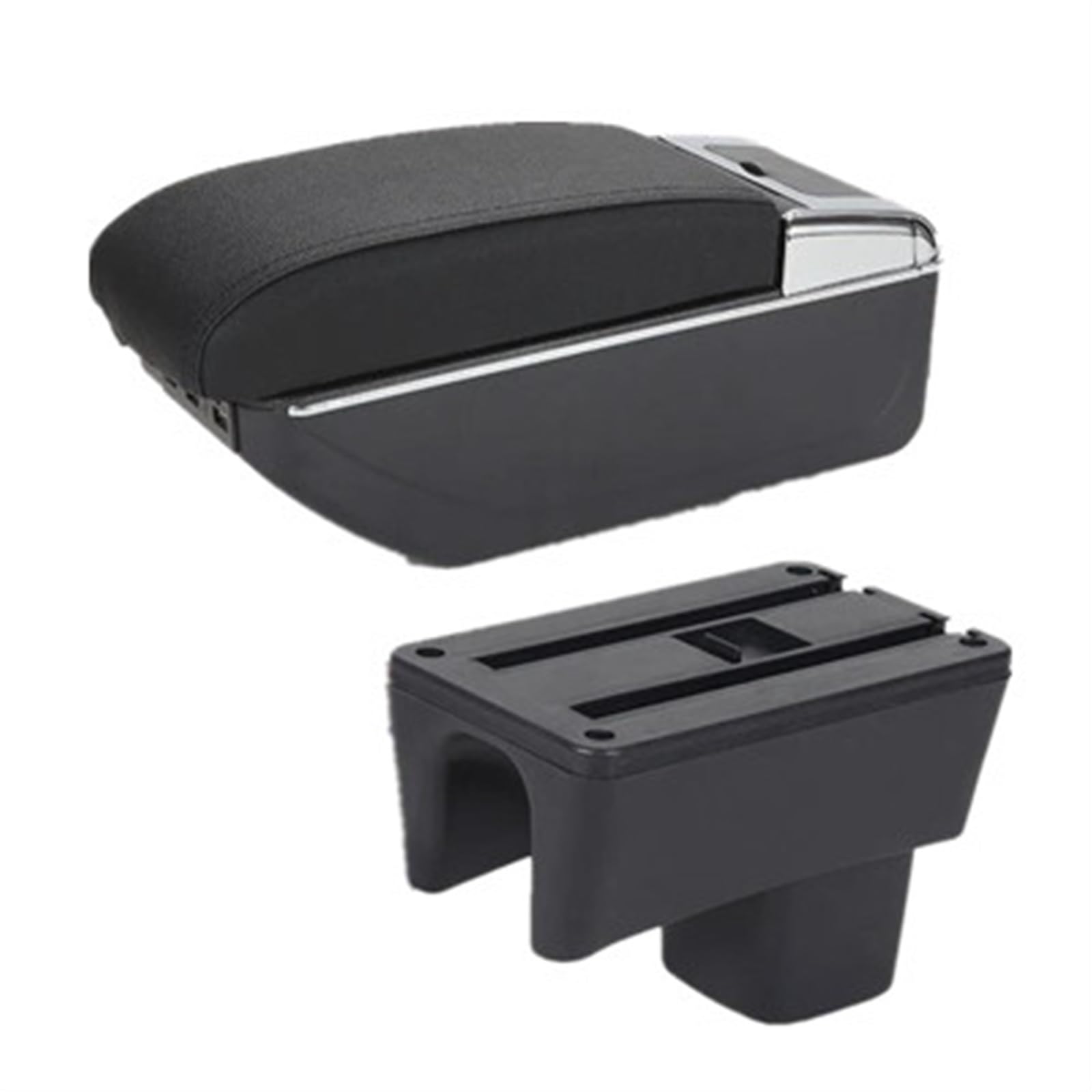 Ysdsls B Black Line 7Usb Car Armrest Box For Swift Central Store Content Styling Decoration Accessories Retrofit Part 2005-2023
