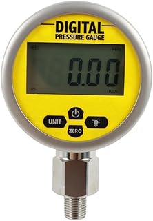 IMELBUFF 10000 Psi Digital Hydraulic Pressure Gauge 70MPa/700Bar with 1/4-Inch NPT Connector