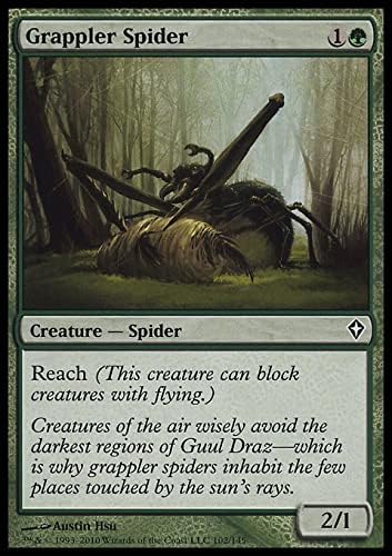MTG Magic: The Gathering - Grappler Spider (102) Worldwake WWK