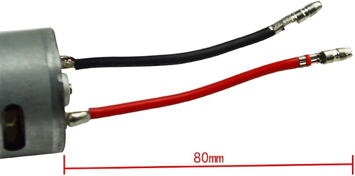 550 Brushed 21T High Torque Motor for Traxxas HPI Tamiya Redcat Vrx 1/10 RC Buggy, Truck, Short Course Truck