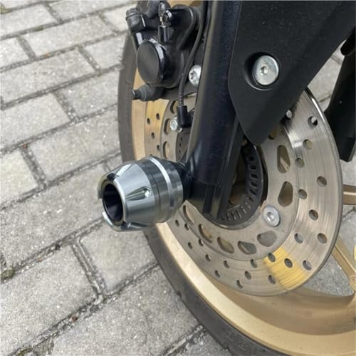 Eviter les rayures de fourche avec le protecteur CNC XMAX 300 - 3