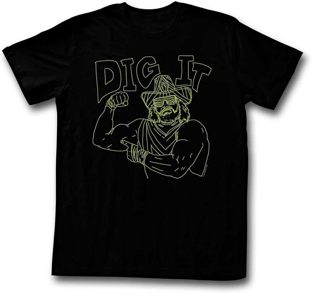 A&E Designs Macho Man Shirt Dig It TShirt Clothing