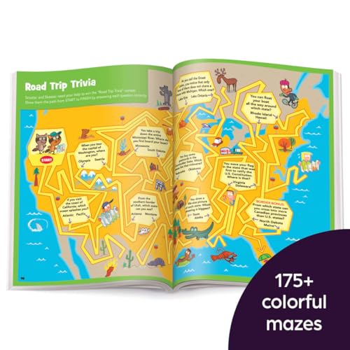 Highlights Press INCLUDES ILLUSTRATIONS Jumbo Book Of Amazing Mazes: Jumbo Activity Book thumb #3
