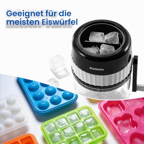 Foto von ALLOADA Slush Maschine Manuell - Rasiertes Eis Crushed Ice Slush