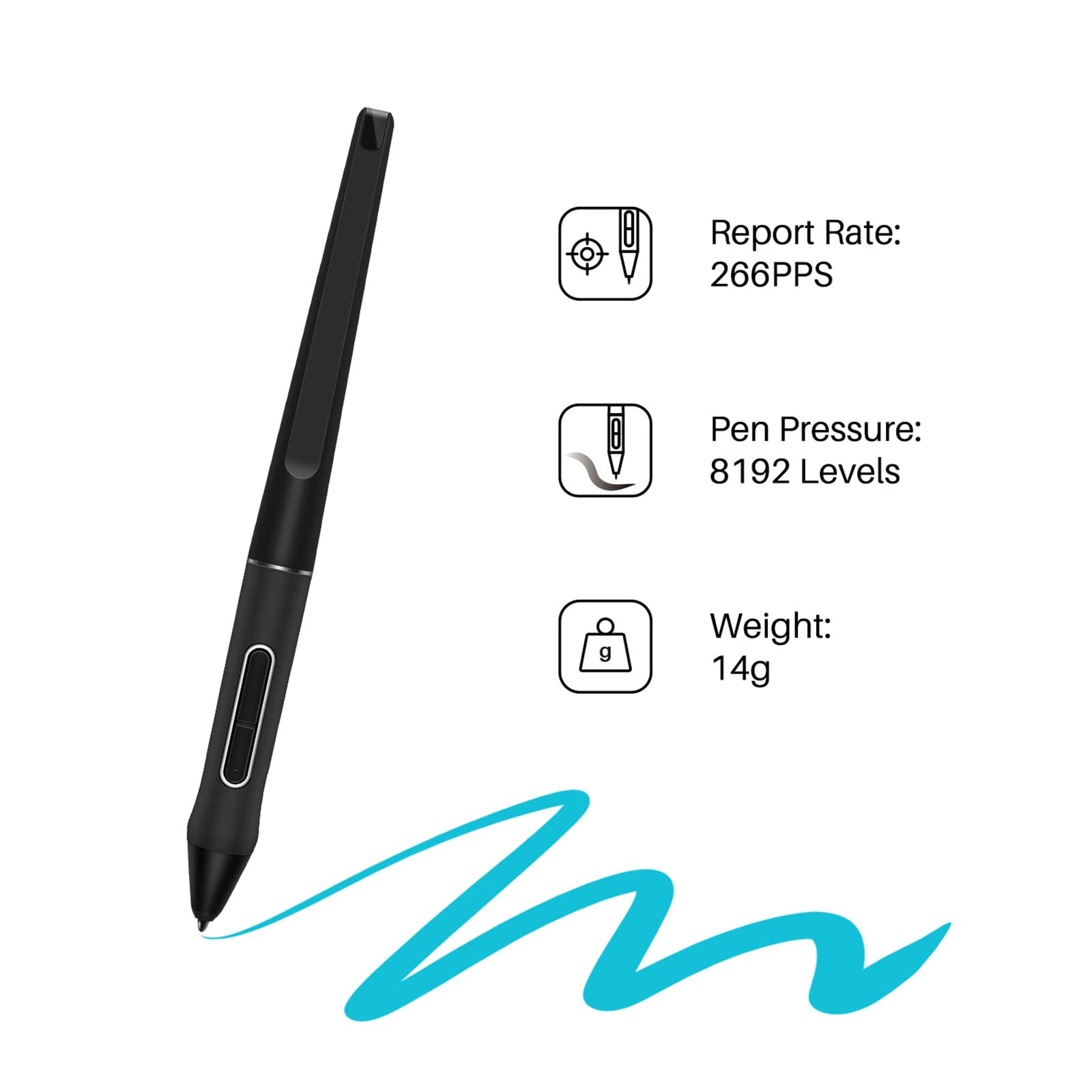 Kamvas13 22 12 GS1562 / GS1161 / GS2201 / GT-2202 8192 / Sensitivity PW517 Digital Painting Pen