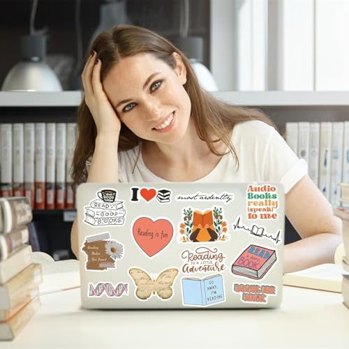 Calcomanías de libros para Kindle: 200 pegatinas de vinilo impermeables para lectores 7