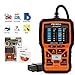 Produktbild MAKE FINE NT301 EOBD/OBD-II Motordiagnosegerät/Fehlercode-Lesegerät 4 Spezialschlüssel-Codelesegerät Mit Echtzeitdaten,Orange