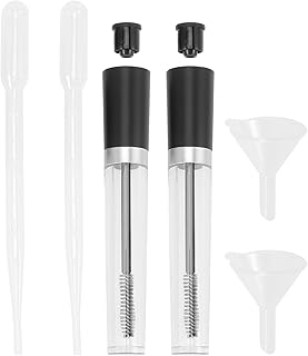 KALLORY Juego de varitas de tubo de rímel con...