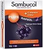 Sambucol Plus Vitamin C Zinc Black Elderberry Extract Food Supplement 1 x 15 Capsules