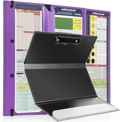 Amazon.com: Nursing Clipboard Foldable Nurse Clip Board with Medical ...