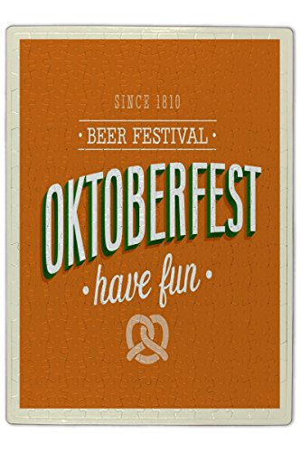 Preisvergleich Produktbild LEotiE SINCE 2004 Puzzle Nostalgie Bier Oktoberfest Bedruckt 120 Teile