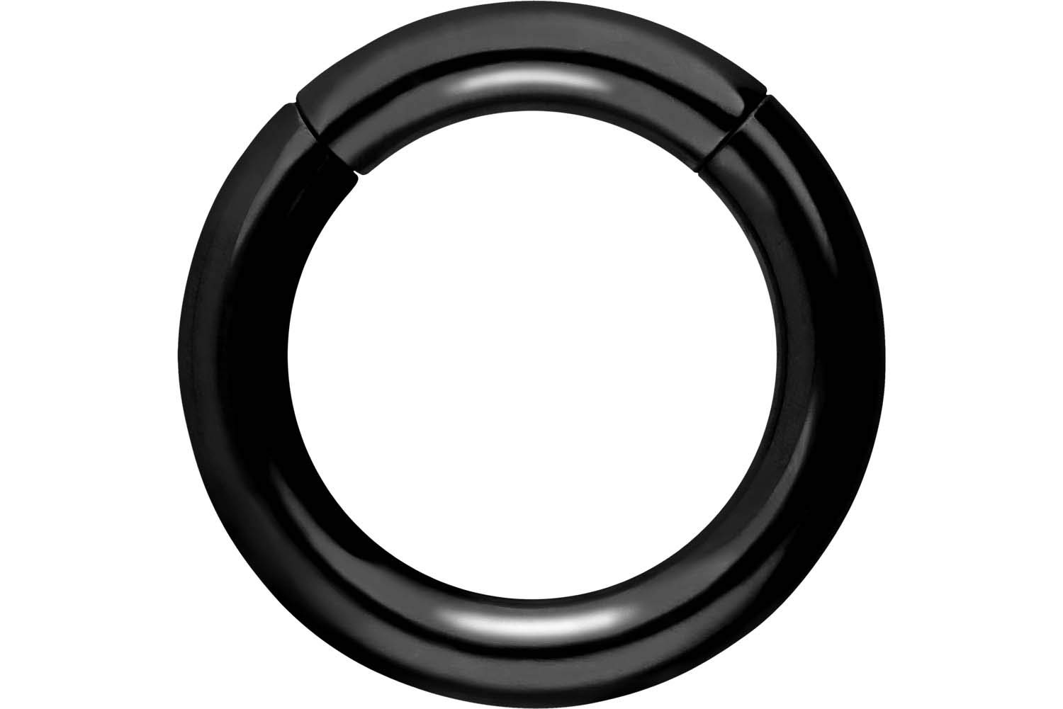 PIERCINGLINE Anillo segmento Clicker de acero quirúrgico – Piercing en oro, plata, rosa, negro o azul – para nariz, tabique, oreja, hélice o tragus — view 33