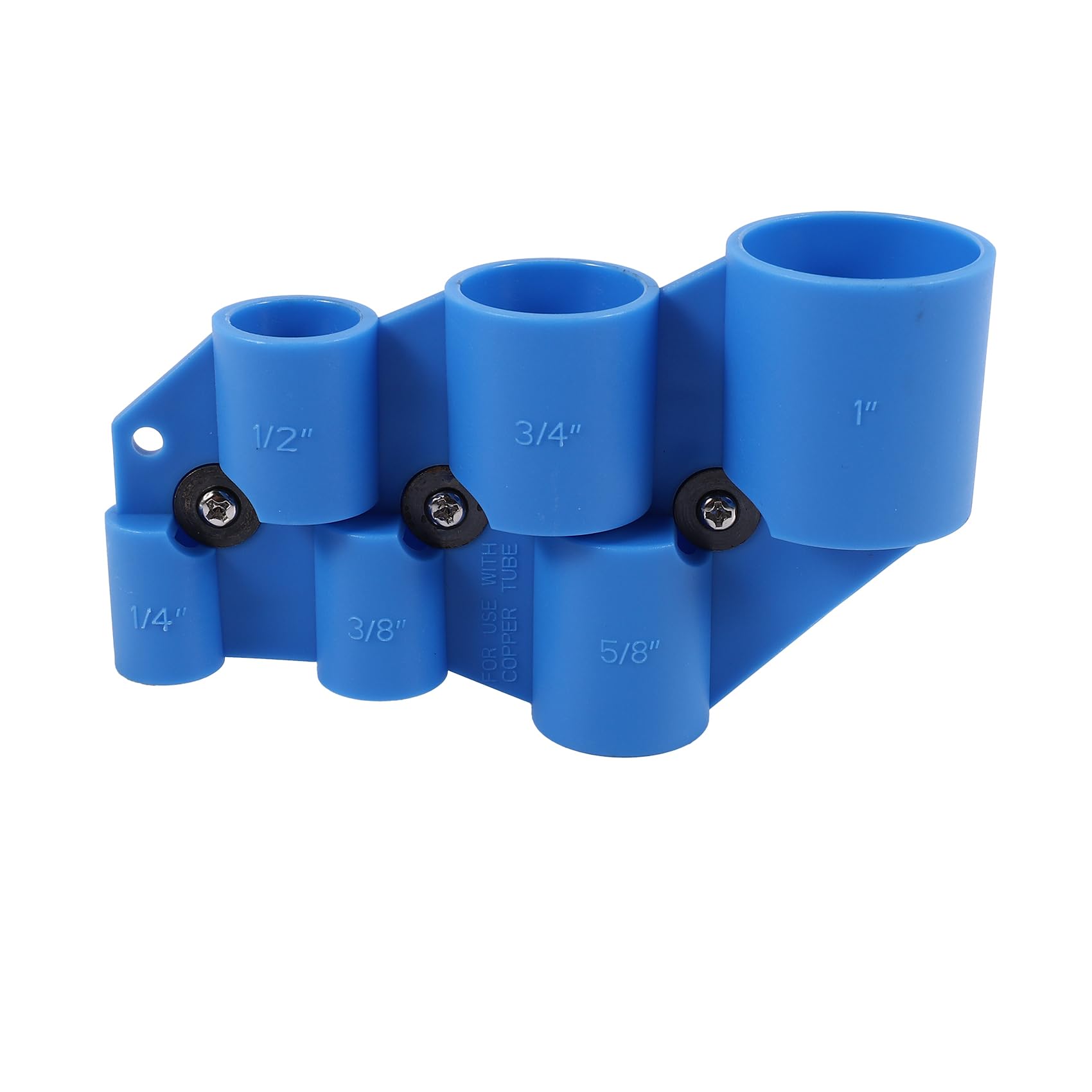 Littimoon Full Size 1/4Inch-1Inch Deburring Pipe and Depth Gauge Tool for Copper, CPVC, PEX, PE-RT, HDPE Pipe