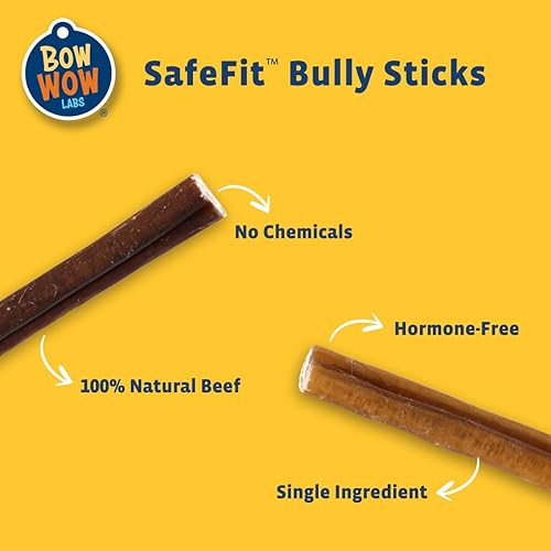 Miniatura 3 de Bow Wow Labs Bully Sticks de 6 pulgadas, paquete de 10 (mediano)