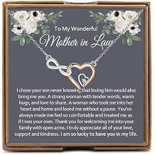 OKEYCH Mom Gifts To My Mother in Law Necklace from Daughter Future Mother In Law Jewellery Mother Of The Groom Gift Mothers Day Gift