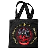 Unsere Motiv Umhängetaschen verfügen über einen 70cm langen Tragegriff .. Die Größe der Tasche/Beutel beträgt 38cm breit und 42 hoch und ist in der Waschmaschine waschbar