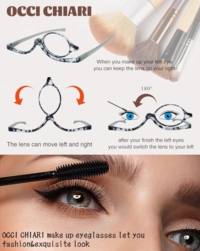Image of OCCI CHIARI Stylish Reading Glasses Women's Readers Comfort Eyeglasses