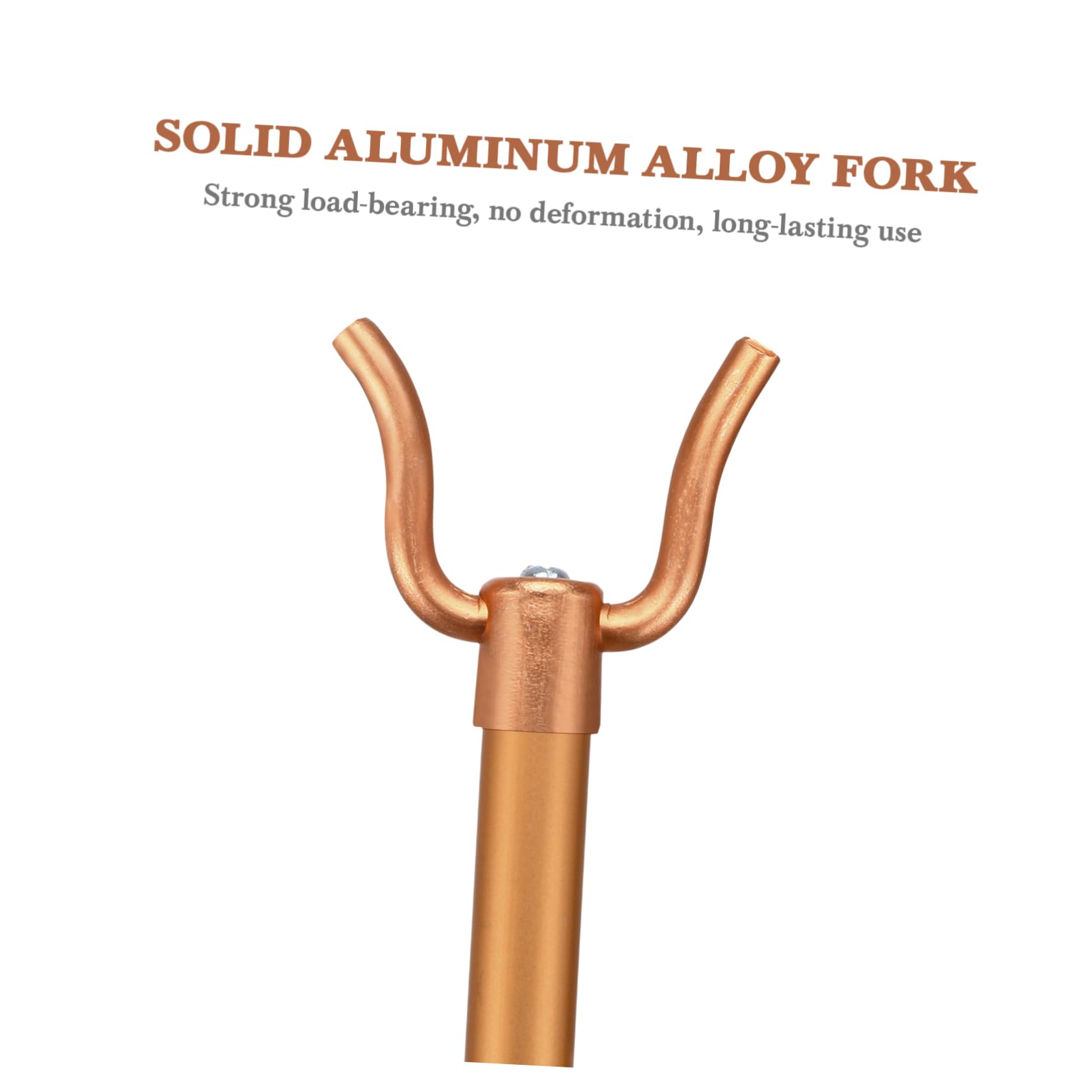 ABOOFAN 3pezzi Asta Appendiabiti Estensibile Telescopica Per Stendere Biancheria Robusta Per Balconi e Spazi Ridotti Facile Da Trasportare e Utilizzare