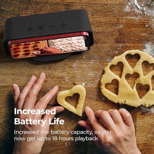 i-Box Wireless Charger, Portable Bluetooth Speaker, 10W Fast Qi Wireless Charger, iphone and Android Phone Stand, 6W Stereo Speakers, Large 5,000mAh Battery for up to 18 Hours Playback - Image 3