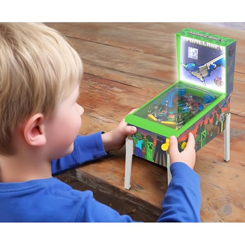 Minecraft: Mini Arcade Pinball - Deluxe Collector Series, Lights & Sounds, Classic Tabletop Game, Skill Shot Challenges, Licensed Toy, Adults-Kids 3+ by Merchant Ambassador - Image 4