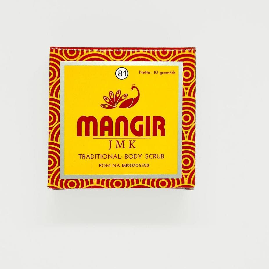 JMK Mangir Traditional Body Scrub, 10 Gram (4 packs)