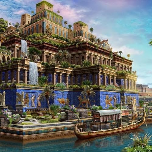 Page de couverture de Hanging Gardens of Babylon (Wonders of the Ancient World 6/7 - Sleep History ASMR)