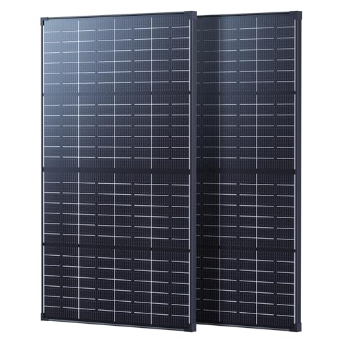430W Anti-Shading Bifacial Solar Panel,Callsun 2PCS 215 Watt N-Type 16BB Monocrystalline PV Module,...