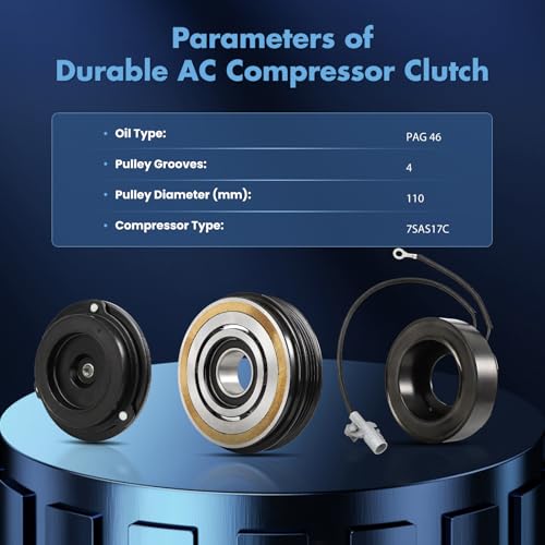 Image of ECCPP A /C Compressor Clutch 1995-2004 for Toyota Tacoma 2.4L AC Clutch