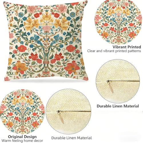 Housse Coussin Exterieur Impermeable 40x40cm Qualité Botanique Premium P-3304