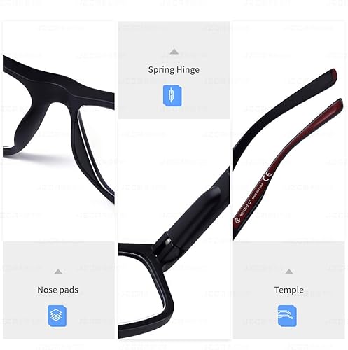 Miniatura 8 de K KENZHOU Los hombres y las mujeres antideslumbrantes de los vidrios del juego del ordenador del bloqueo de la luz azul