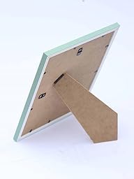 Frame Company Drayton Range A4 Green Picture Photo Frame with Pink Mount For Image Size A5
